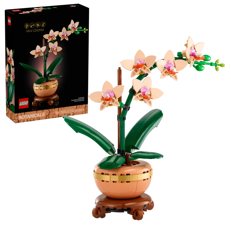 Lego botanicals 10343 - The miniature orchid – Ojeux